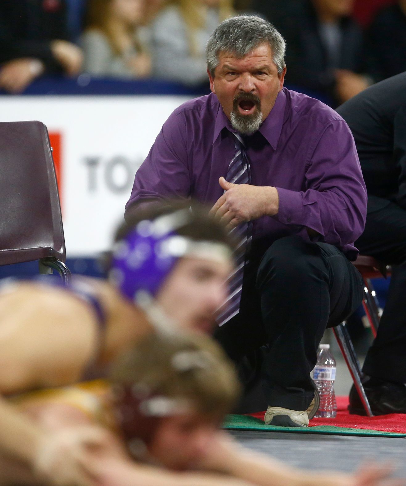 Championship round of state wrestling